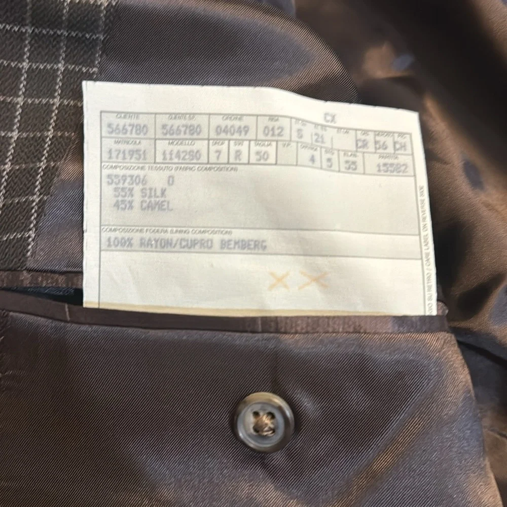Ermenegildo Zegna silk and camel hair coat Vintage‎ and beautiful